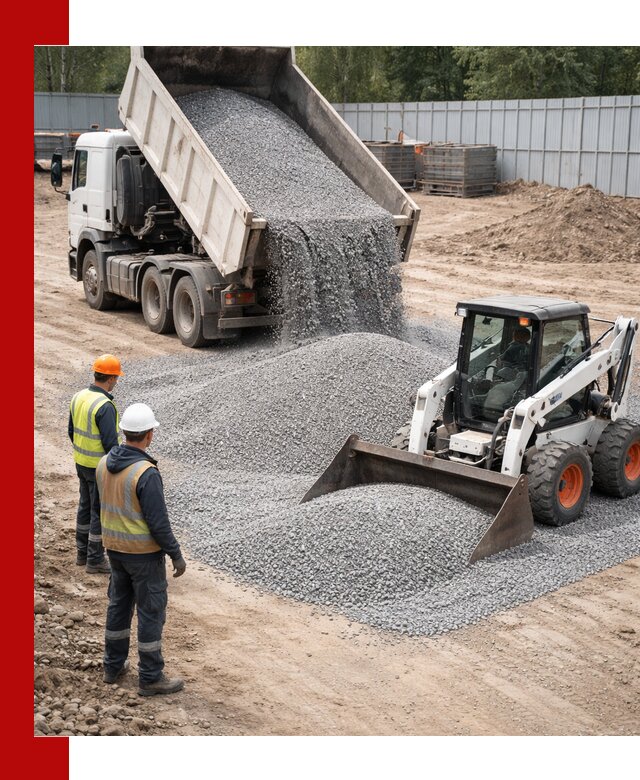 Доставка и продажа гранитного щебня фракции 0-5 в Егорьевске