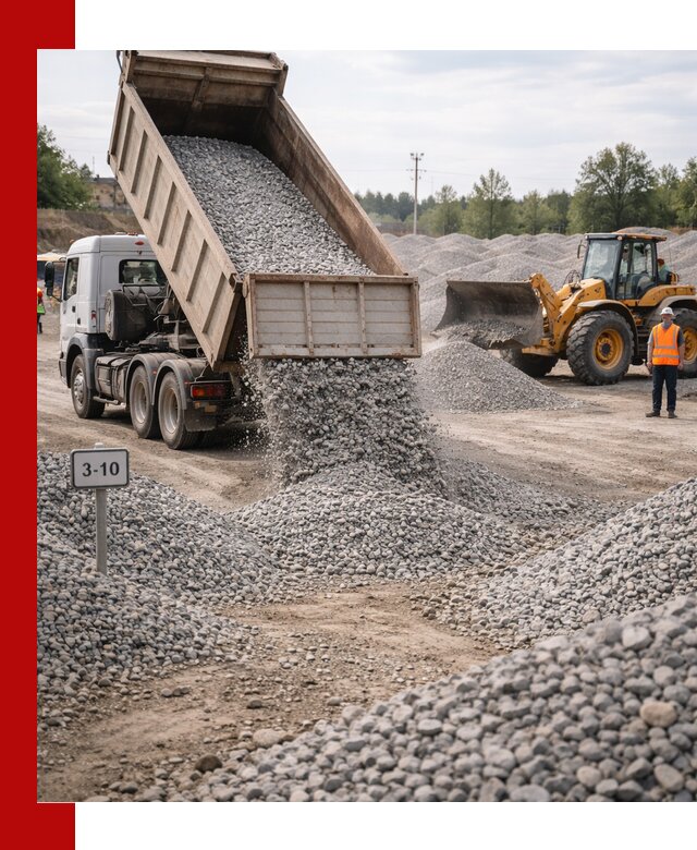 Гранитный щебень фракции 3–10: доставка и продажа в Егорьевске