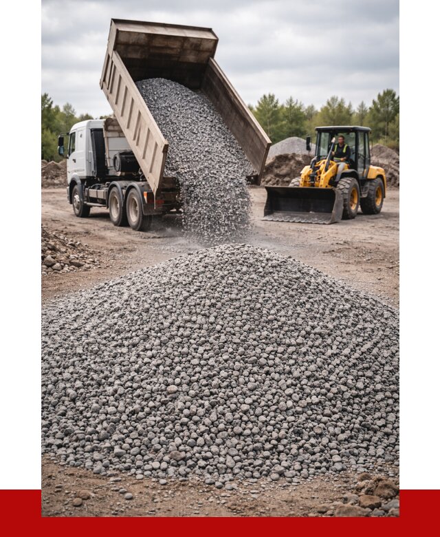 Гранитный щебень фракция 5-10 в Егорьевске от 3240 | ПРОНЕРУДГрь