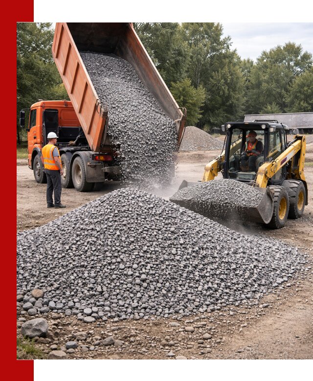 Купить гранитный щебень фракции 5–10 в Егорьевске с доставкой