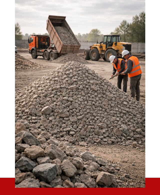 Гранитный щебень фракция 40-70 в Егорьевске от 2532 руб ПРОНЕРУДГрь