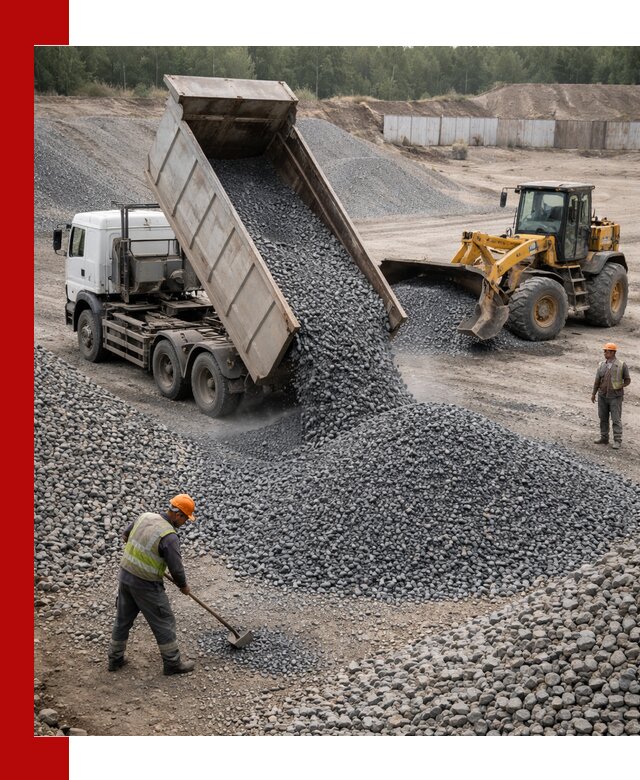 Щебень габбро-диабаз фр. 5-20 с доставкой в Егорьевске