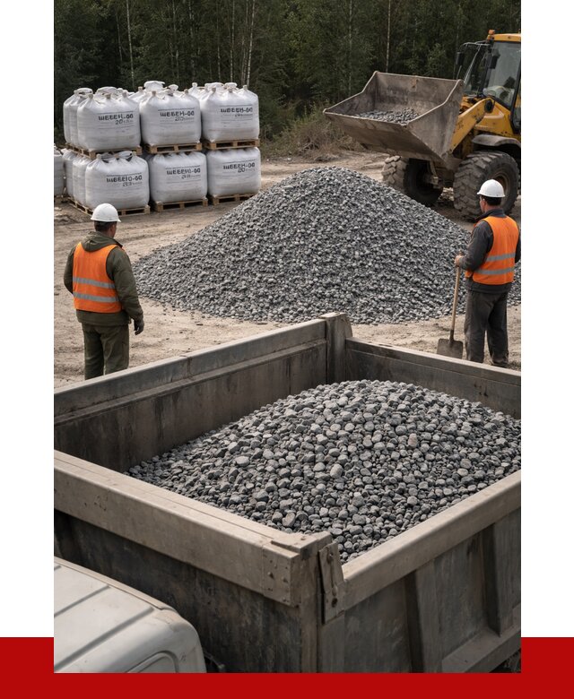 Щебень габбро диабаз 20-40 в Егорьевске от 3443 руб. | ПРОНЕРУДГрь