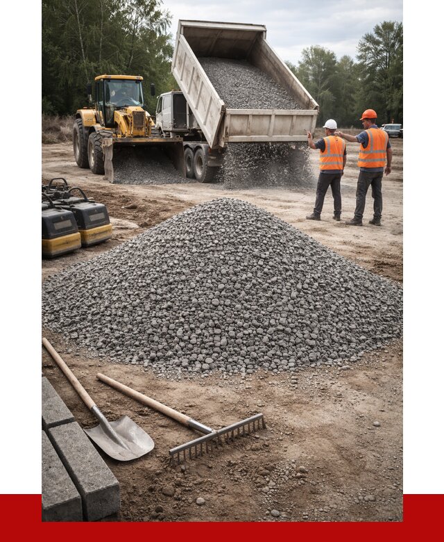 Гравийный щебень купить в Егорьевске от 2228 р. ПРОНЕРУДГрь