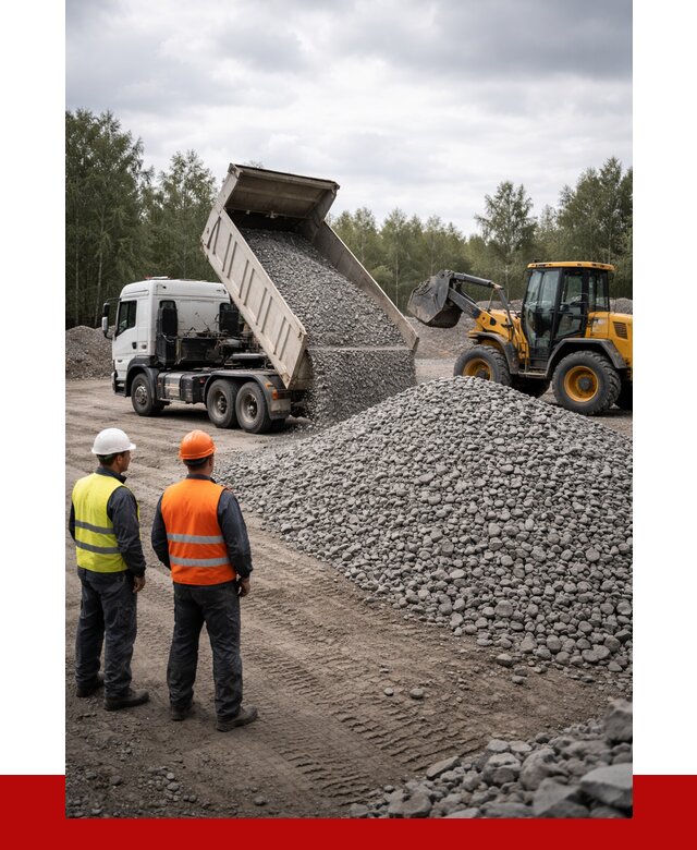 Гравийный щебень фракция 40-70 в Егорьевске от 9620р | ПРОНЕРУДГрь