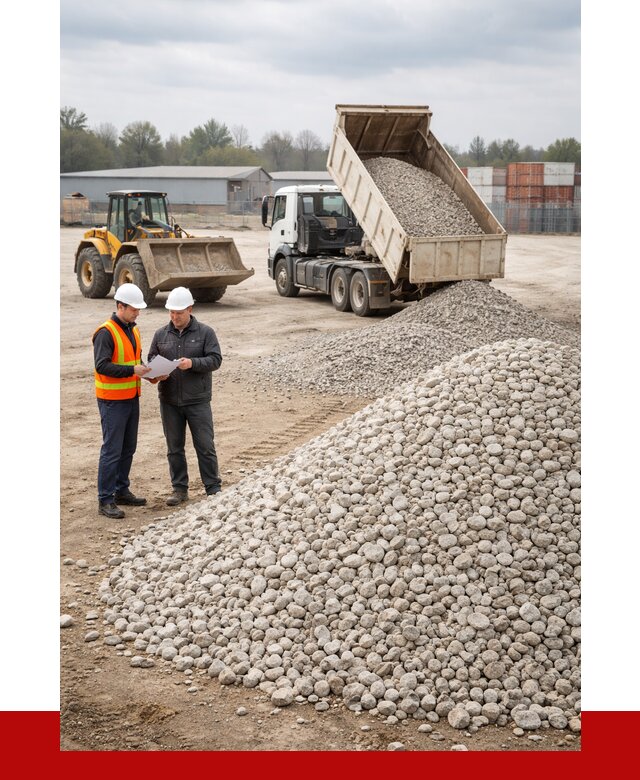 Известняковый щебень в Егорьевске от 1418 р. доставка | ПРОНЕРУДГрь