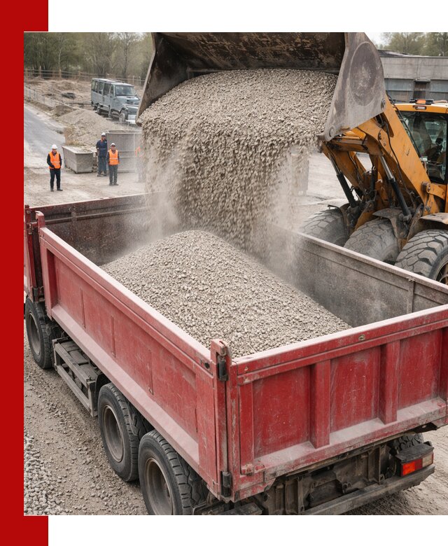 Купить известняковый щебень фракции 0-5 с доставкой в Егорьевске