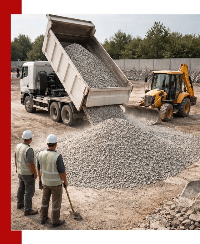 Купить известняковый щебень фракции 5–10 мм с доставкой в Егорьевске