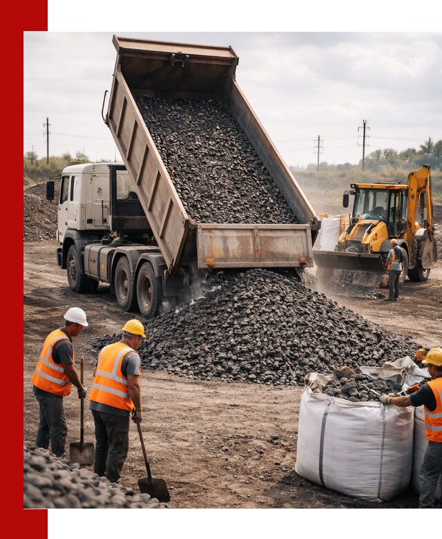 Шлаковый щебень фракция 40-70 с доставкой в Егорьевске