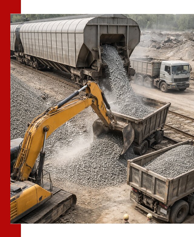 Доставка железнодорожного щебня в Егорьевске крупными партиями быстрого отгруза