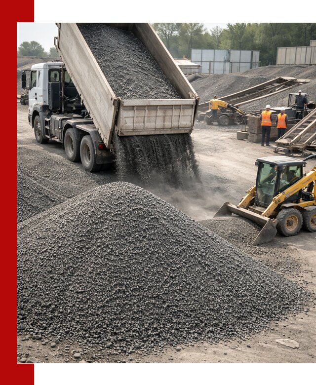 Вторичный щебень фракция 0–5 с доставкой в Егорьевске
