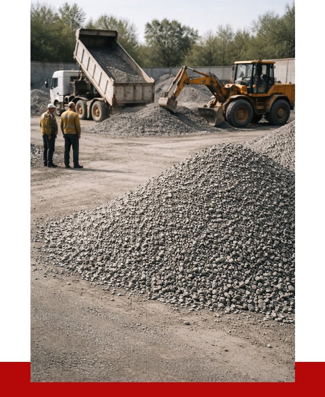 Вторичный щебень фр. 5-20 в Егорьевске от 1620 р. - ПРОНЕРУДГрь