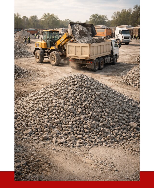 Вторичный щебень фракция 40-70 в Егорьевске от 1762 р, ПРОНЕРУДГрь