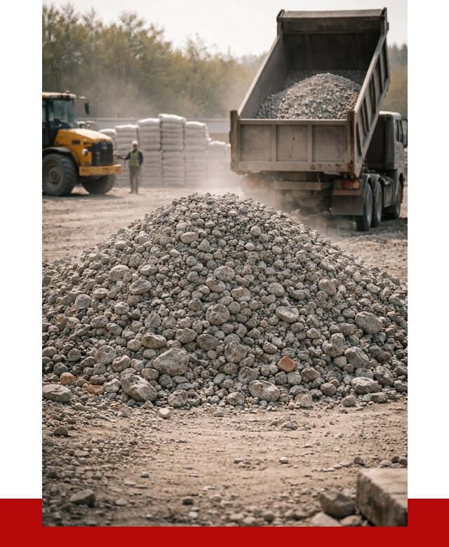 Вторичный щебень фракция 70-150 в Егорьевске от 1418 р. | ПРОНЕРУДГрь