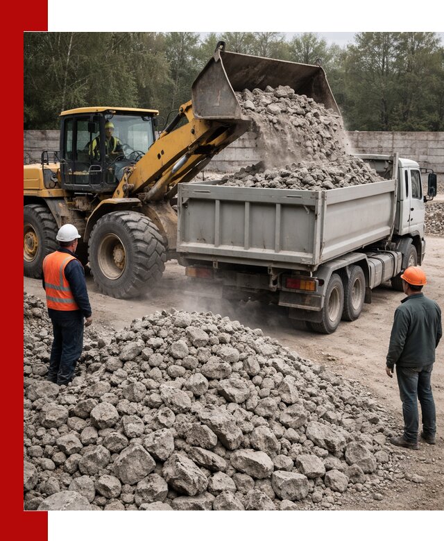 Вторичный щебень фракция 70–150 в Егорьевске с доставкой