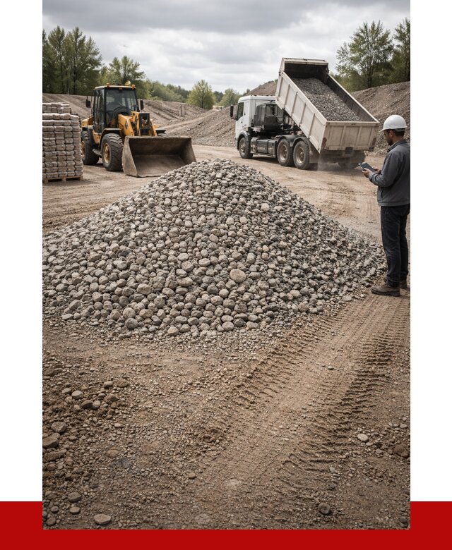 Купить бетонный щебень в Егорьевске, от 3240 р. ПРОНЕРУДГрь