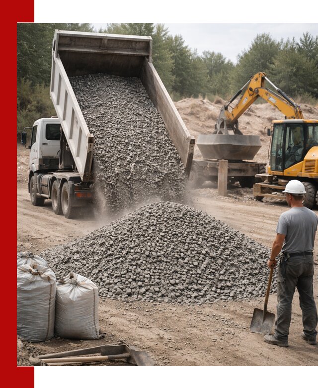 Доставка и продажа бетонного щебня в Егорьевске