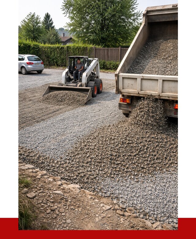 Щебень для парковки в Егорьевске с доставкой от 1215 р.| ПРОНЕРУДГрь