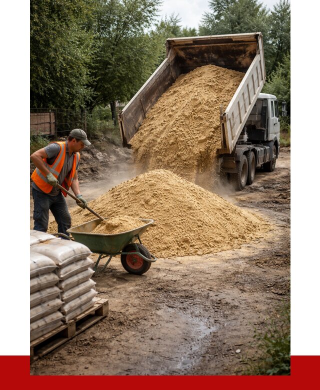 Купить песок с доставкой в Егорьевске от 1823 р. | ПРОНЕРУДГрь