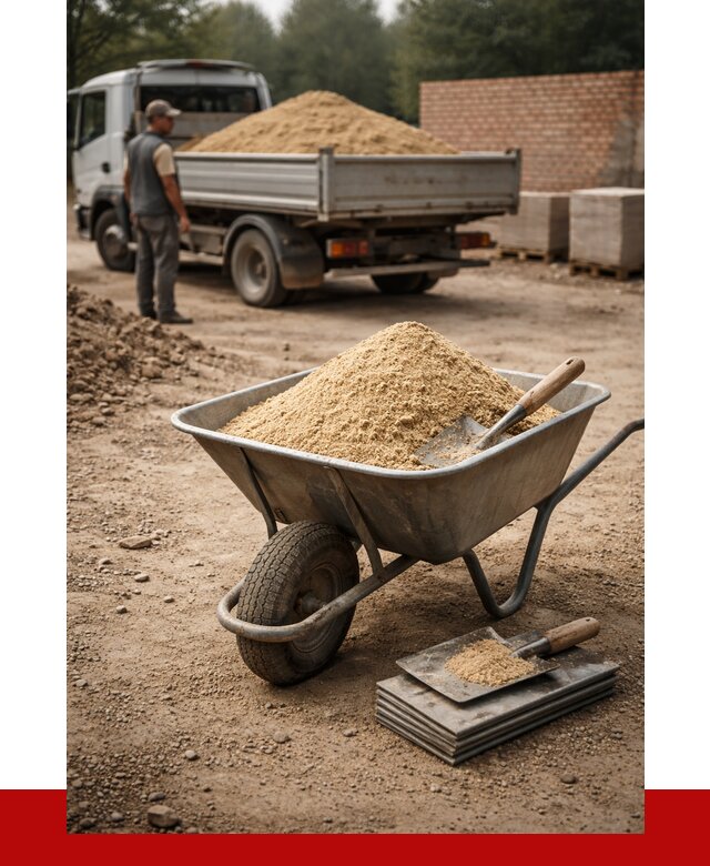 Песок для кладки в Егорьевске с доставкой от 2228 р. | ПРОНЕРУДГрь