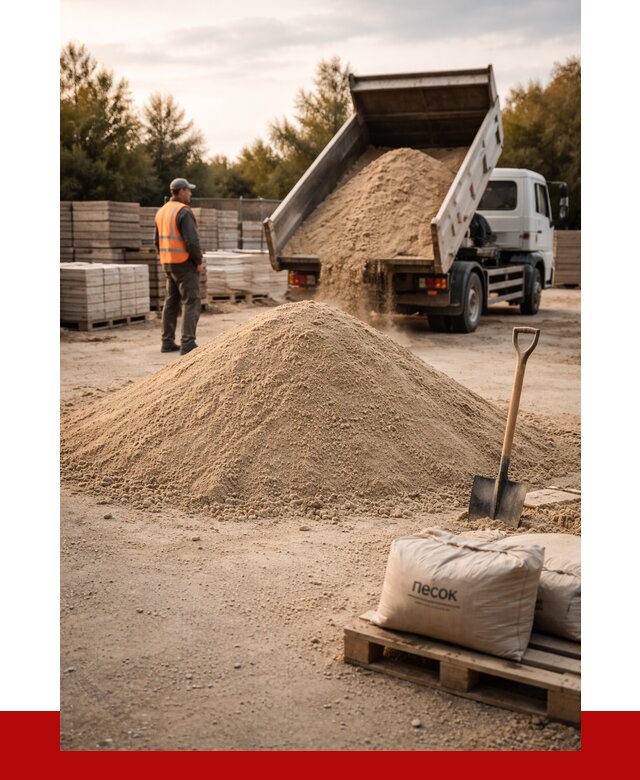 Купить сухой песок в Егорьевске с доставкой от 2430 р. | ПРОНЕРУДГрь