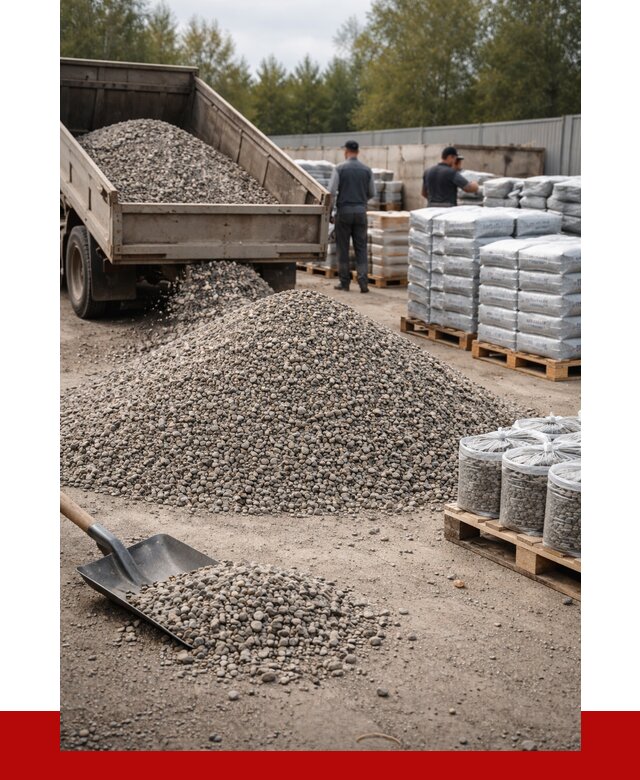 Гравий фракция 5-20 в Егорьевске купить от 2329 р. ПРОНЕРУДГрь
