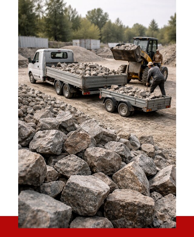 Купить бутовый камень гранитный в Егорьевске от 2835 р. | ПРОНЕРУДГрь