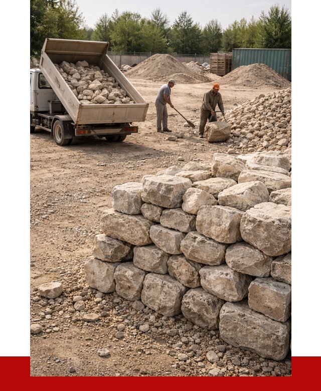 Бутовый камень известняковый в Егорьевске от 4253 р. | ПРОНЕРУДГрь