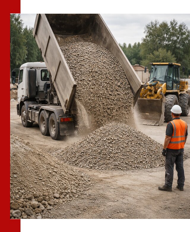 Доставка щпс в Егорьевске — щебеночно-песчаная смесь под заборы и дорожки