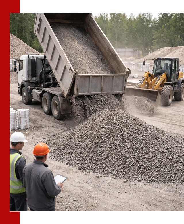 Доставка и продажа гранитного отсева 0-10 в Егорьевске