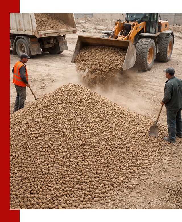 Керамзит фракция 10-20 с доставкой в Егорьевске