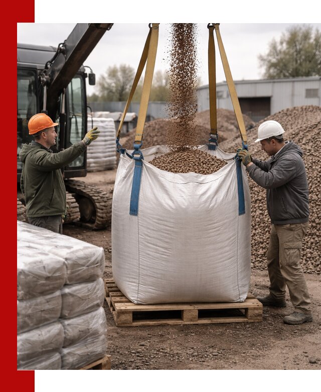 Керамзит в биг-бегах с доставкой в Егорьевске