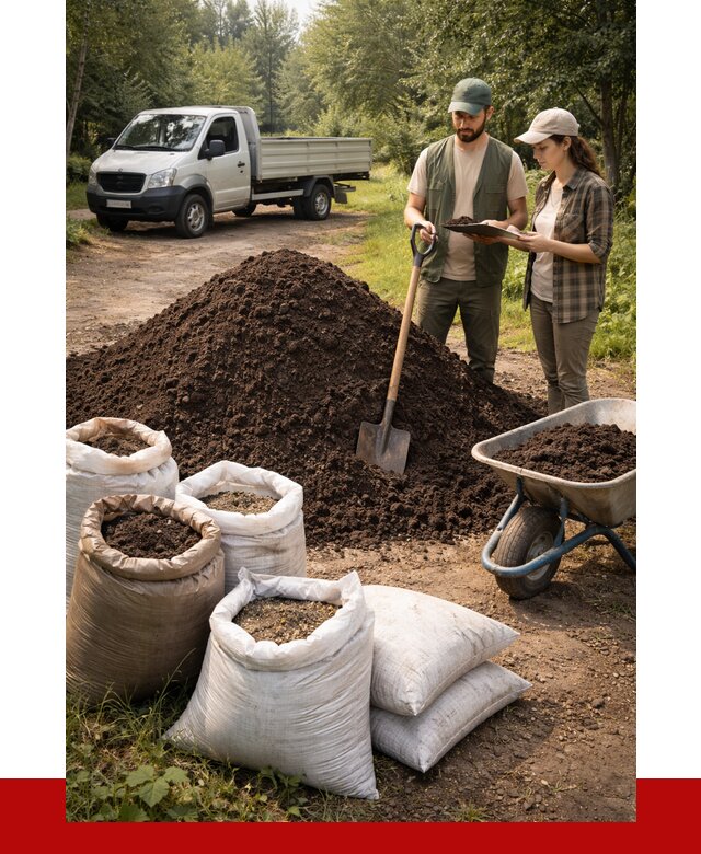 Купить грунт с доставкой в Егорьевске от 4557 р. за м3 | ПРОНЕРУДГрь