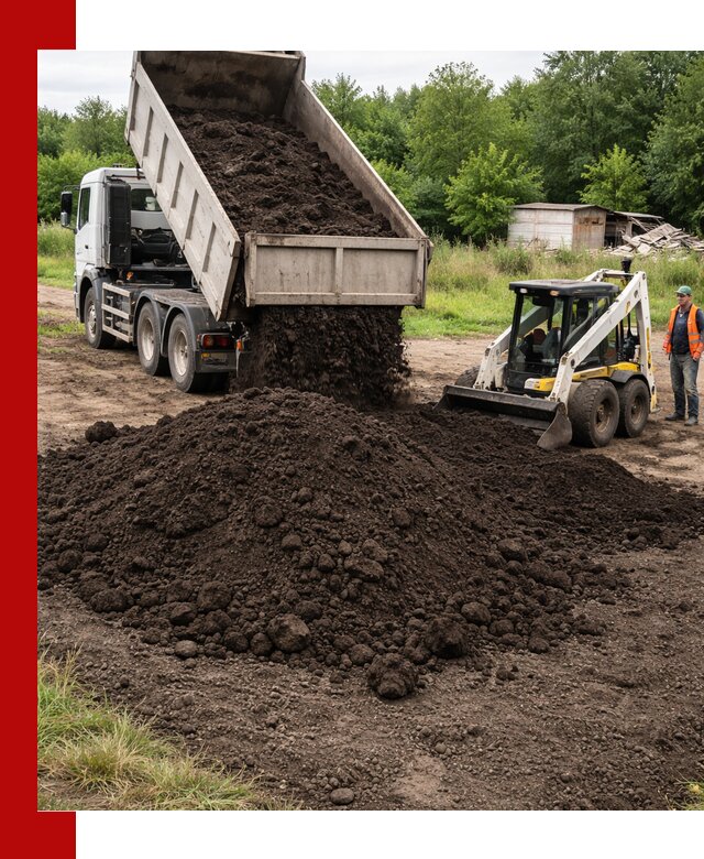 Поставка плодородной земли с доставкой самосвалом в Егорьевске