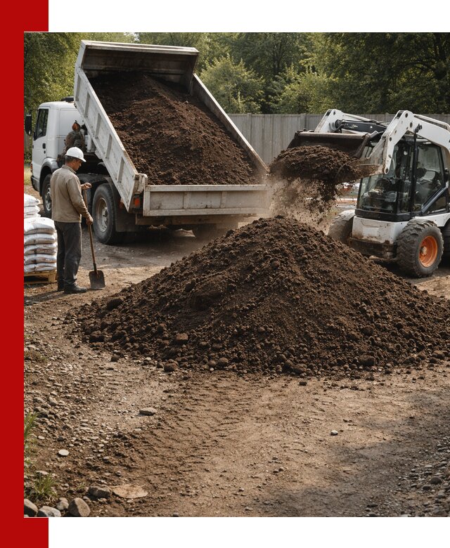 Доставка растительного грунта в Егорьевске от производителя оптом и в розницу
