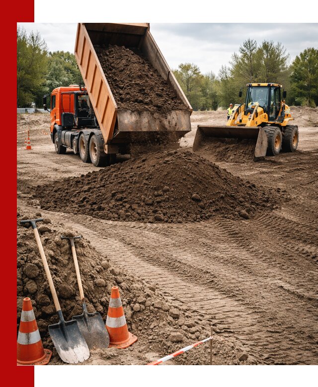 Поставка и доставка планировочного грунта в Егорьевске