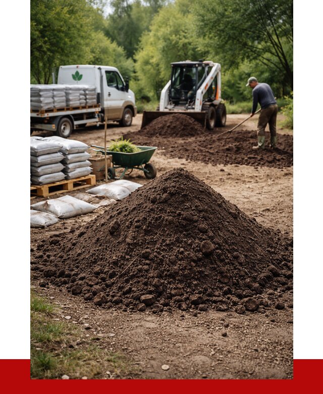 Грунт для озеленения с доставкой в Егорьевске от 1823 р. | ПРОНЕРУДГрь