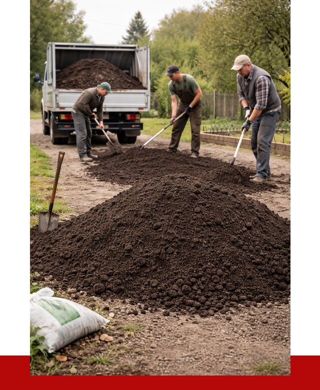 Купить землю для огорода в Егорьевске от 3240 р./куб | ПРОНЕРУДГрь