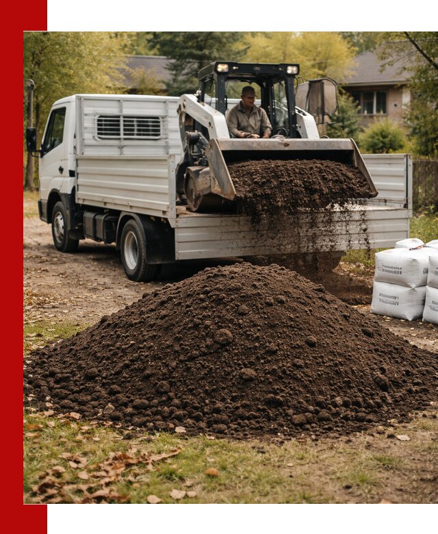 Доставка садовой земли в больших объёмах в Егорьевске