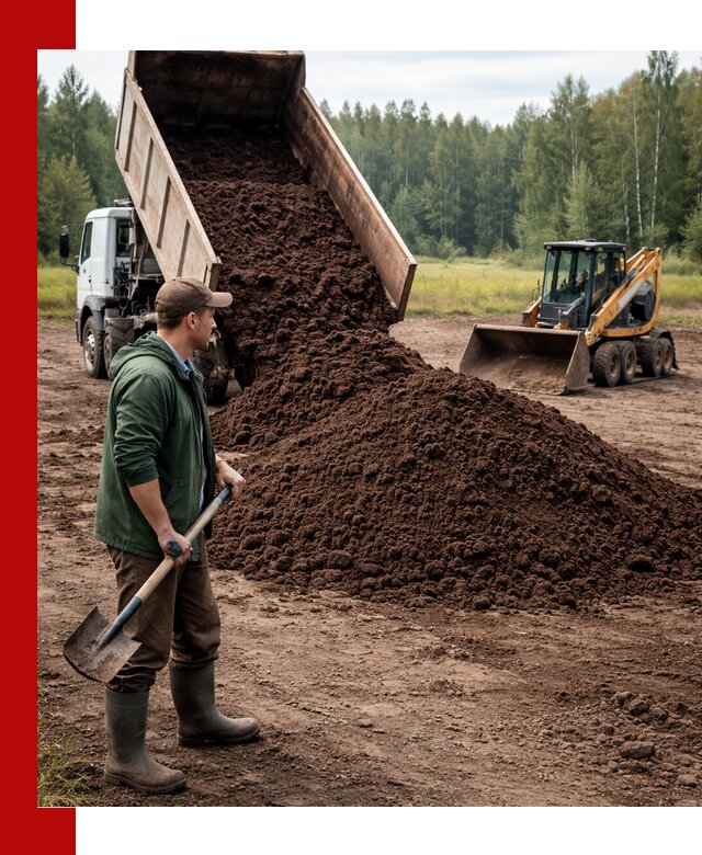 Купить верховой торф с доставкой в Егорьевске для садоводства и растений