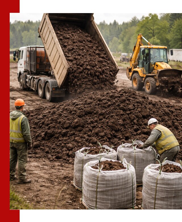 Доставка нейтрального торфа в Егорьевске оптом и в розницу
