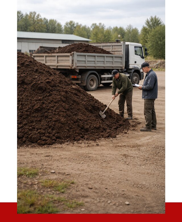 Кислый торф в Егорьевске с доставкой от 1215 р. за куб | ПРОНЕРУДГрь