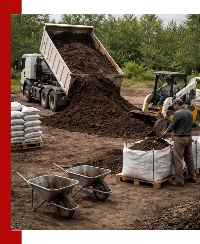 Доставка и продажа торфогрунта в Егорьевске оптом и в розницу