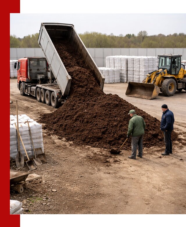 Доставка торфяных смесей оптом и в розницу в Егорьевске
