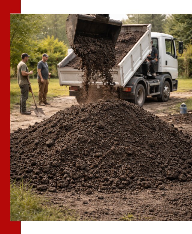 Доставка и продажа чернозема в Егорьевске оптом и в розницу