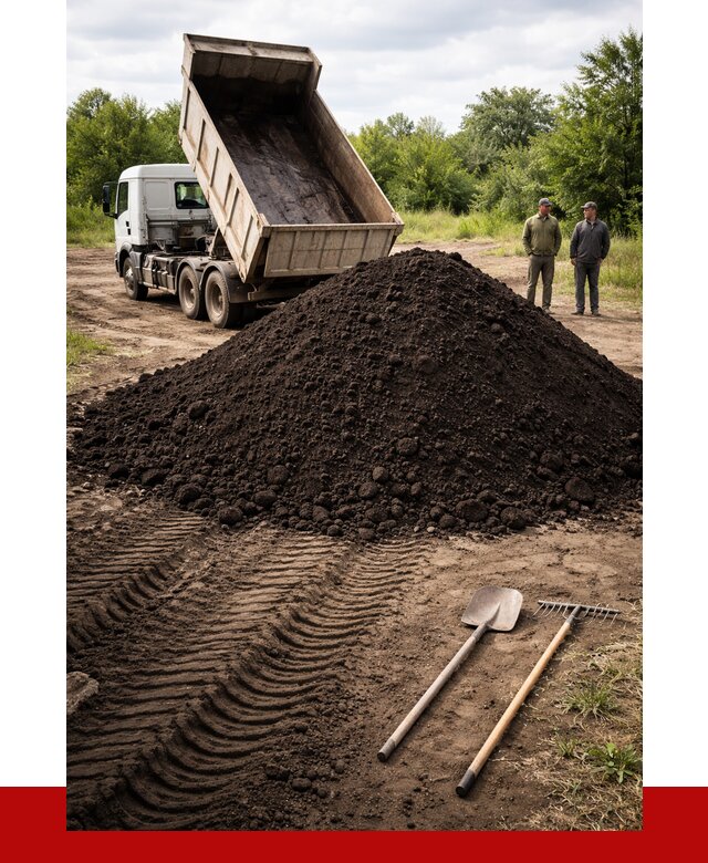 Купить чернозем навалом в Егорьевске от 1215 р. за куб | ПРОНЕРУДГрь