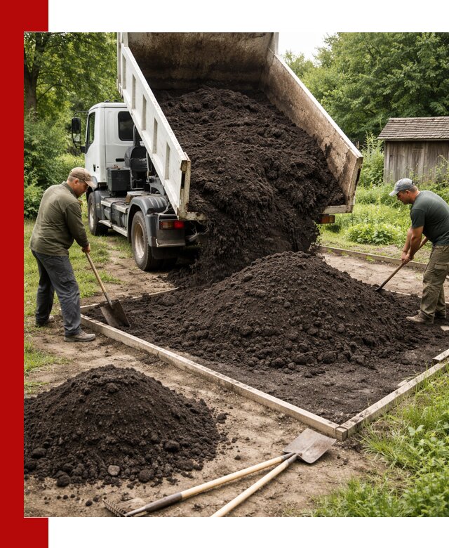 Купить чистый чернозем для огорода с доставкой в Егорьевске