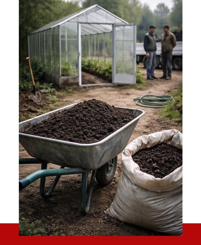 Чернозем для теплицы в Егорьевске с доставкой от 1519 р. | ПРОНЕРУДГрь