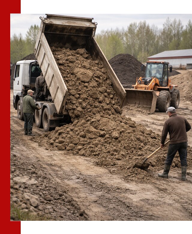 Доставка глин и суглинков в Егорьевске оптом и вкрай