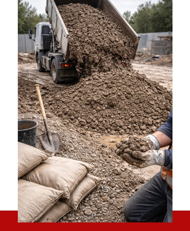 Купить глина для засыпки в Егорьевске от 1215 р. за куб | ПРОНЕРУДГрь
